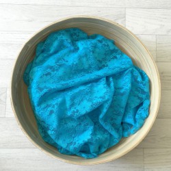 Turquoise - Wrap en dentelle séance photo bébé ou maternité