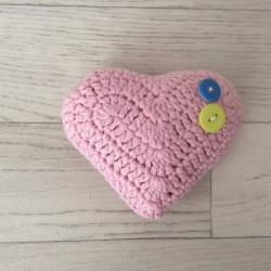 Les doudous Coeur, plusieurs colories disponibles