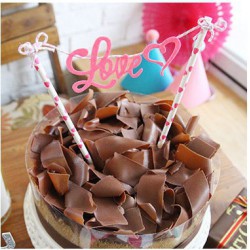 Guirlande décoration de gâteau Love