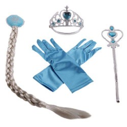 Lot accessoires Reine des Neiges - Anna ou Elsa au choix