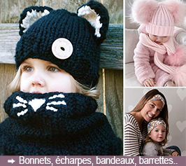 bonnets hiver pour bébé fille